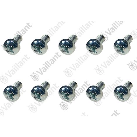 10 pièces de vis cylindriques
