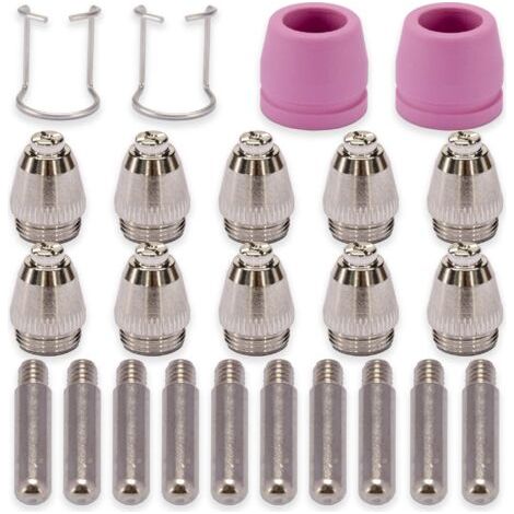 BUNTHAUS SG-55 AG-60 WSD-60 Lot de 24 embouts de coupe plasma 76,2 cm (1/5)