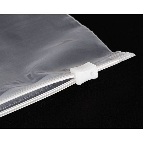 Sachet zip sans bande de marquage (L x l) 200 mm x 100 mm transparent Polyéthylène 1 pc(s) W488262 (1/3)