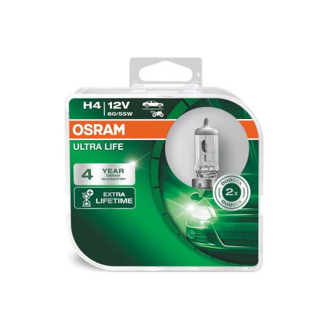 Osram Automotive 4062172387491 Ampoule halogène Ultra Life H4 60/55 W 12 V (1/4)