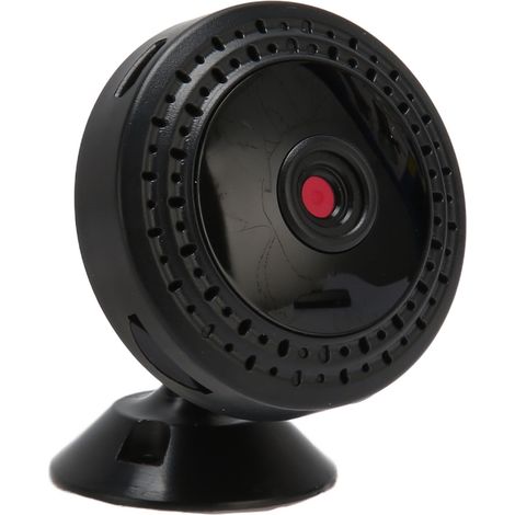 Mini caméra WiFi HD 720p sans fil avec détection de mouvement PIR, vision nocturne et caméra de surveillance pour la sécurité de votre domicile (1/5)