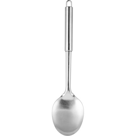 KADAX Servierlöffel aus Edelstahl, großer Salatlöffel, 33 cm