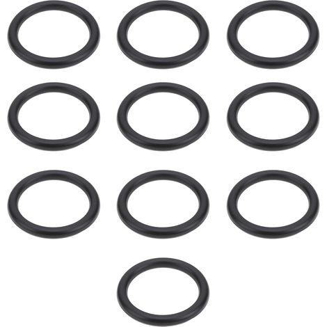 Set of 10 Fuel Tank Cap Gaskets 26 x 19.8 x 3.1 mm N0282222 N91008401 Compatible with VW Compatible with (1/5)