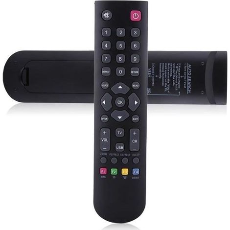 Télécommande de remplacement pour téléviseur TCL Smart TV, modèles RC3000E01 et RC3000E02, compatible universel pour téléviseurs TCL (1/4)