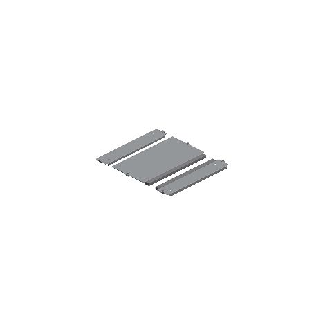 Piastra passacavi 2 parti 800x800 mm - NSYEC881