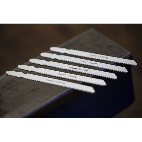 Lame de scie sauteuse RS PRO, Longueur de coupe 75mm Pas de 2.1mm X 5 ( Prix pour Paquet de 5 ) (1/5)