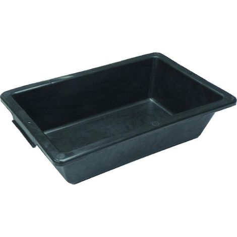 Vasca in plastica Taliaplast nera 12 litri robusta