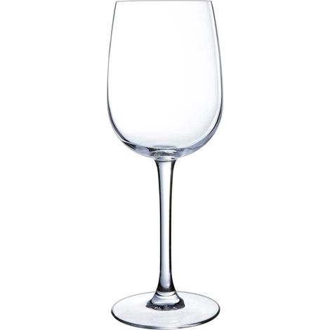 Verre à pied 36 cl - Lot de 6 - Verre transparent - Collection Versailles - Dégustation vin (1/4)