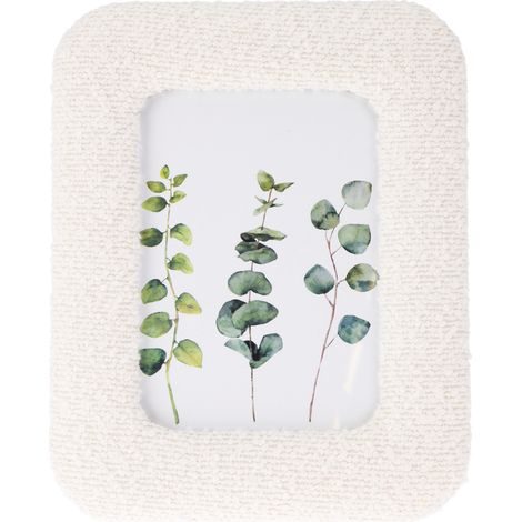 CADRE PHOTO, MDF, VERRE, TISSU OURS EN PELUCHE, TAILLE : 20X25CM, POIDS : 300 GRAMMES, 3 ASSORTIS (1/3)