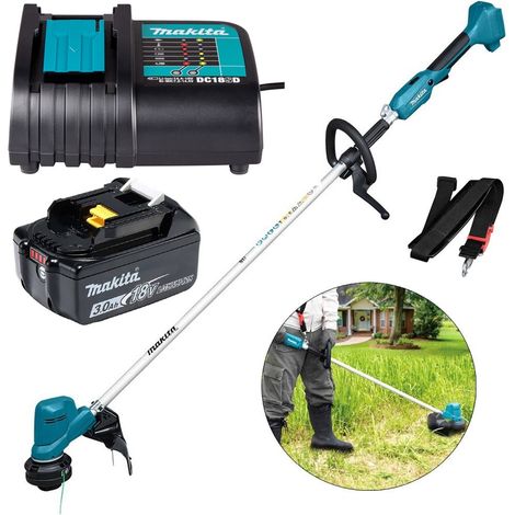 Makita DUR194ZX3 LXT 18v Lithium Ion Cordless Grass Line Trimmer Strimmer 1x3ah
