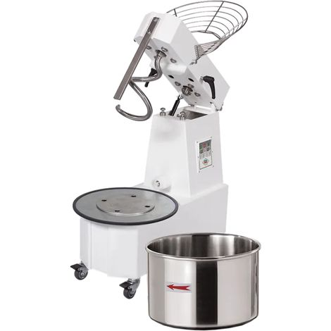 Pétrin à pâte à vitesse unique récipient amovible 15 l 230 V RM - HTS 15 - RM Gastro