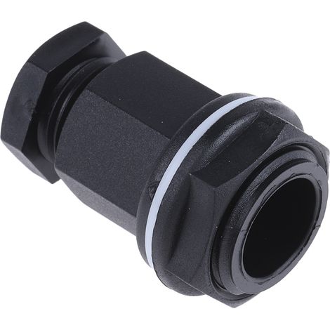 Presse-étoupe M20 en Plastique pour câble de 4mm à 7mm, avec contre-écrous, IP55 ( Prix pour Paquet de 5 )