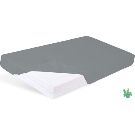 Lenzuolo con angoli BAMBOO 150x190, 160x200x20, grigio scuro44, MATEX (1/5)