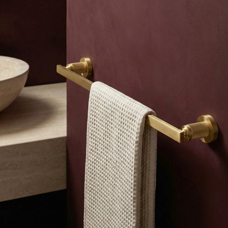 Appendiabiti Da Bagno Rea 81301 Virro Brush Gold (1/5)