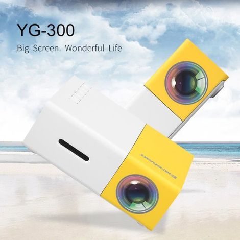 Filiyano-Mini vidéoprojecteur - Excelvan - YG300 - 320 x 240p - 50 lumens - HDMI, USB, AV, SD (1/4)