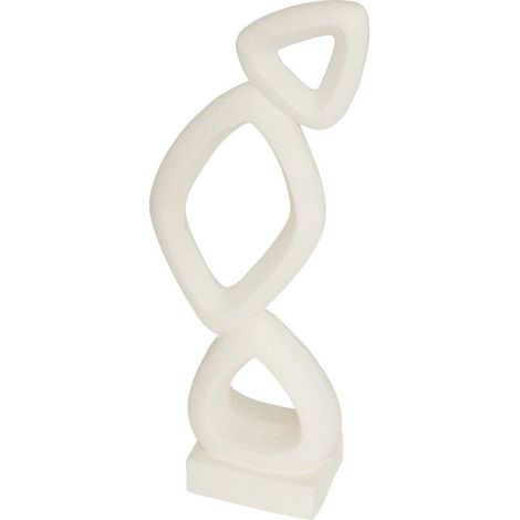 Decorazione da tavolo wonj bianco 26x13,3cm - Atmosphera créateur d'intérieur