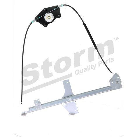 Mécanisme de lève-vitre avant droit compatible Peugeot 9222K0 (1/4)