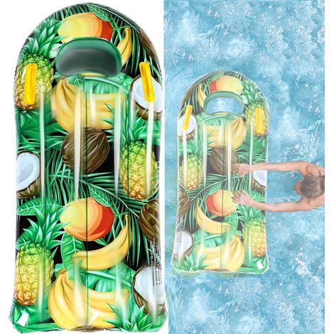 Shine Home Chaise Longue de Piscine Gonflable Design Fruit, Fauteuil Flottant Adulte pour Fête & Été 105X45CM (1/5)