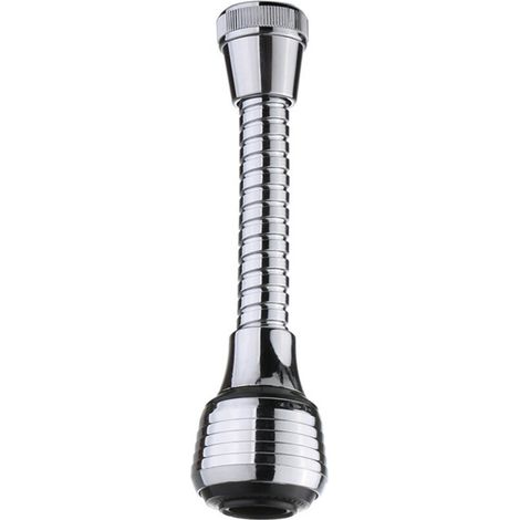 1 aérateur à jet flexible en laiton Aérateur de douche en chrome noir Aérateur de robinet de cuisine Robinet de cuisine (1/5)