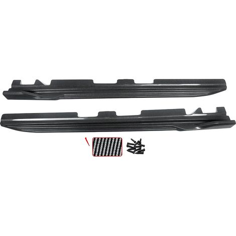 Extensions de bas de caisse, plastique ABS durable, aérodynamique améliorée, Gauche et Droite (1/2)