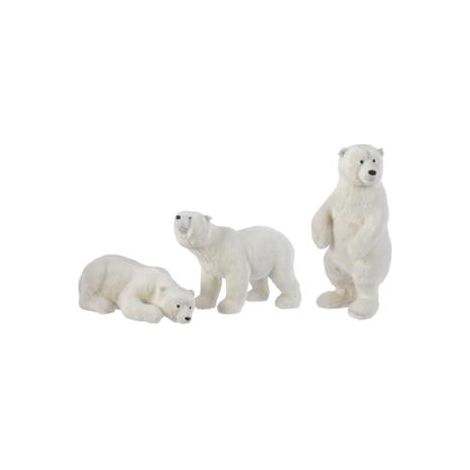 ORSO POLARE IN PLASTICA 13X15X26 CM ASSORTITO PREZZO CAD UNO
