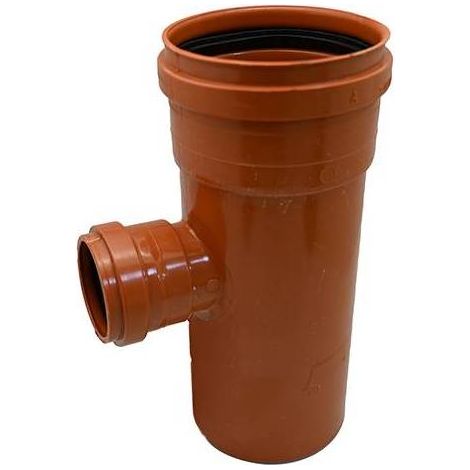 DERIVAZIONE RIDOTTA 87° RAL 8023 Misura: Diam. 100/40