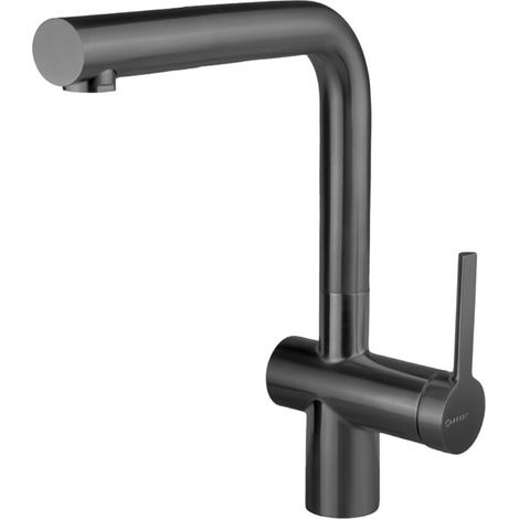 CARESSI Küchenarmatur CA1108GM ECO Gun Metal (PVD) (1/2)