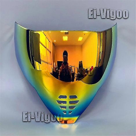Visière de protection Icon Airflite - Écran facial miroir Fliteshield pour casques Airflite - Écran facial de remplacement pour casques Icon Airflite COULEUR : Or (1/4)
