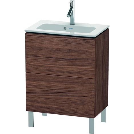 Duravit L-Cube Waschtischunterbau stehend, Compact, 2 Auszüge, (1/5)