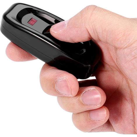 Interrupteur Marche/Arrêt Interrupteur de Lampe, AC 250V 10A Inline on/Off Table Lampe de Bureau Cordon Câble Interrupteur avec Voyant LED (Noir) (1/5)
