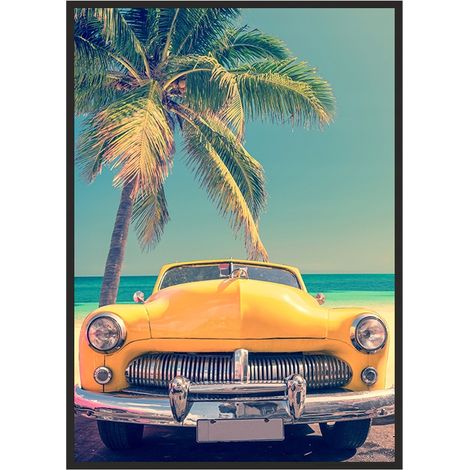 POSTER FOTOGRAFICO IN CORNICE 43x33 cm Auto P696 (1/4)