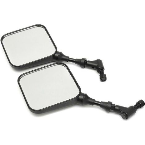 retrovisores negros para moto Suzuki DR 200 250 DR350 DRZ 400 DR650 (1/5)