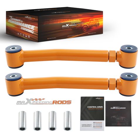2x Front Lower Heavy Duty Adjustable Control Arm Set for Jeep Grand Cherokee ZJ (1/5)