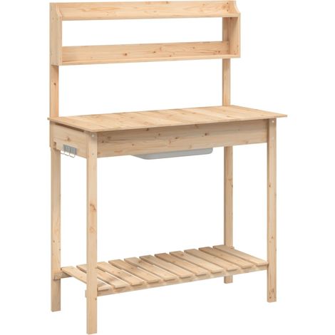 Maison Exclusive - Pflanztisch mit Waschbecken 147,5x44x139,5 cm