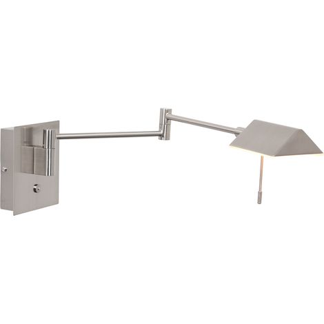 Aplique de pared - acero - Retina - plástico metal - lámpara de (1/4)