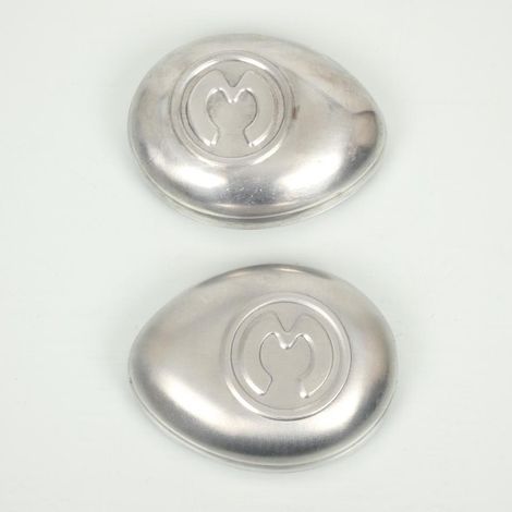 Paar Alu-Deckel Werkzeugkasten für Mofa Motobecane AV76 Neu (1/5)
