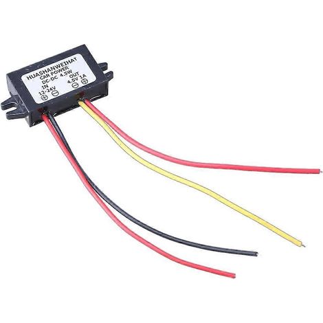 Convertisseur régulateur de tension abaisseur 12-24 V vers 4,5 V pour LED 4,5 V (1/4)