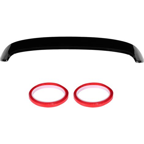 Heckspoiler in Entenschnabelform, glänzend schwarz, passender Ersatz für Mk5 6R/6C 2009-2017 (1/5)