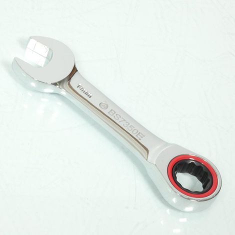 Clé plate oeil cliquet Bike Service pour auto 14mm / BS7350E Neuf (1/3)