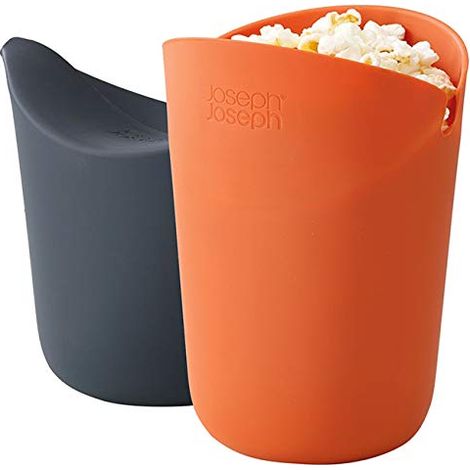 Joseph Joseph M-Cuisine 2-piece Orange Popcorn Maker Set