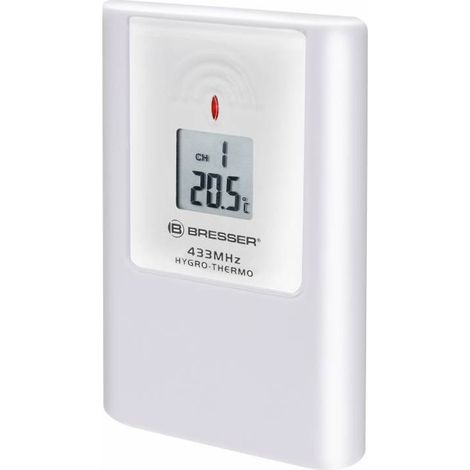 Capteur extérieur Bresser Thermo Hygro 3 canaux plastique neutre