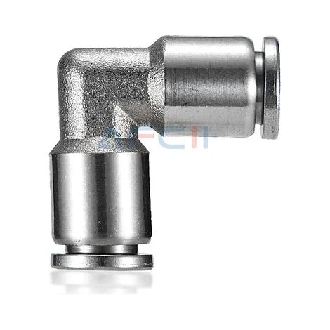 Raccord de tuyau pneumatique en acier inoxydable 304 (PV-8MM) 14/16 mm, raccord rapide en métal de qualité, haute pression et haute température. (1/5)
