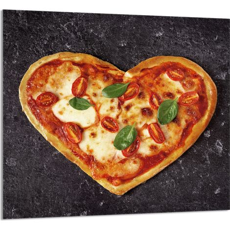 PANNELLO IN VETRO PER CUCINA 65x60 Cuore (1/5)