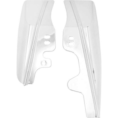 Panel aislante para motocicleta, deflector de aire para chasis central, compatible con Harley Touring, Road King, Electra Glide, FLHR y FLTR (2001-2008) B (1/5)