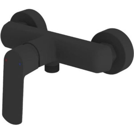 Swiss Aqua Technologies Duschmischer Feel, ohne Brauseset, 150 mm, mattschwarz (SATBSFEEL268C)