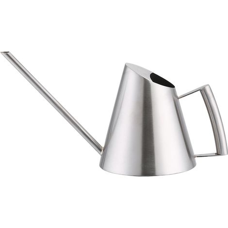Arrosoir Mini 400ml Acier Inox Brossé pour Jardin Intérieur Extérieur (1/5)