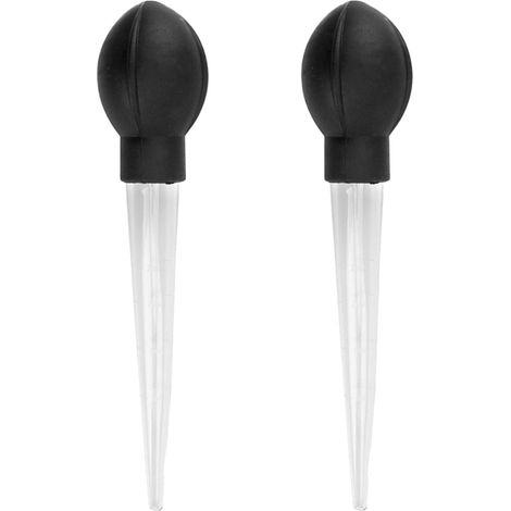 Récupérateur d'eau / Tube siphon pour pots de fleurs en plastique (Lot de 2) — Facile à nettoyer, accessoire pratique — Disponible en plusieurs styles — 32 x 8 x 8 cm (1/5)
