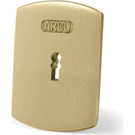 Trou de serrure effet acier inoxydable Borjas Arcu-Block - Trou de serrure à vis caché BORJAS Arcu (1/2)
