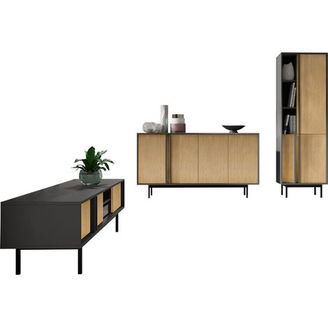 Conjunto de salón Levali 115, Roble