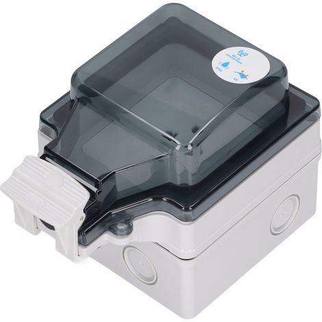 Prise extérieure étanche Wi-Fi IP66 avec minuterie pour terrasse et jardin, prise US 110-250 V 16 A 1 port